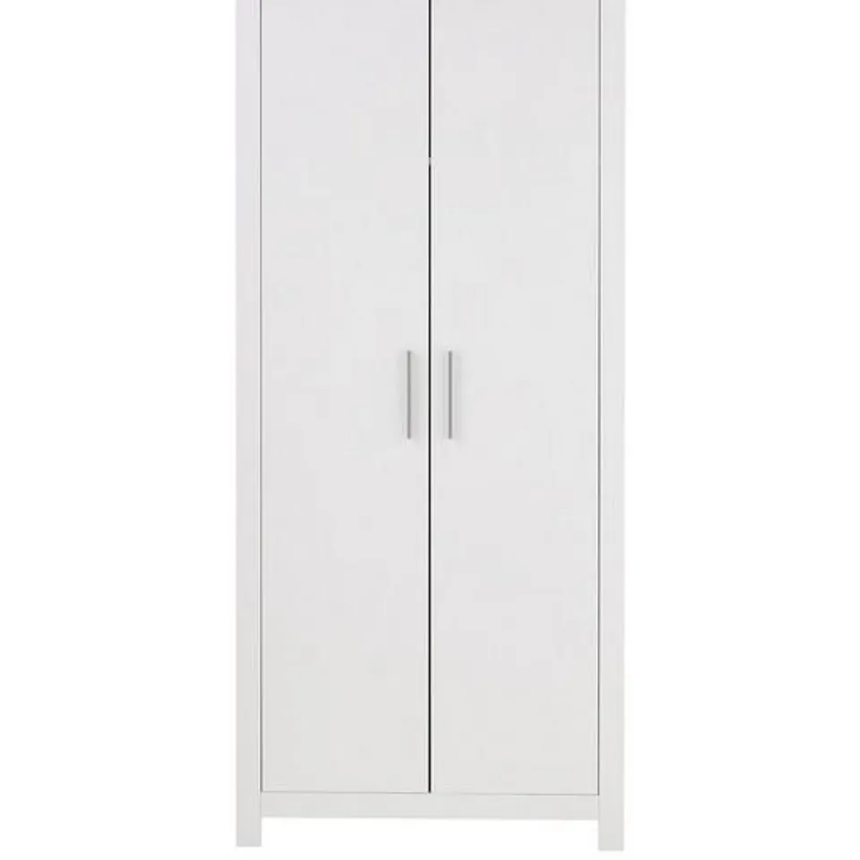 BOXED RIO 2 DOOR WARDROBE - WHITE RRP £159