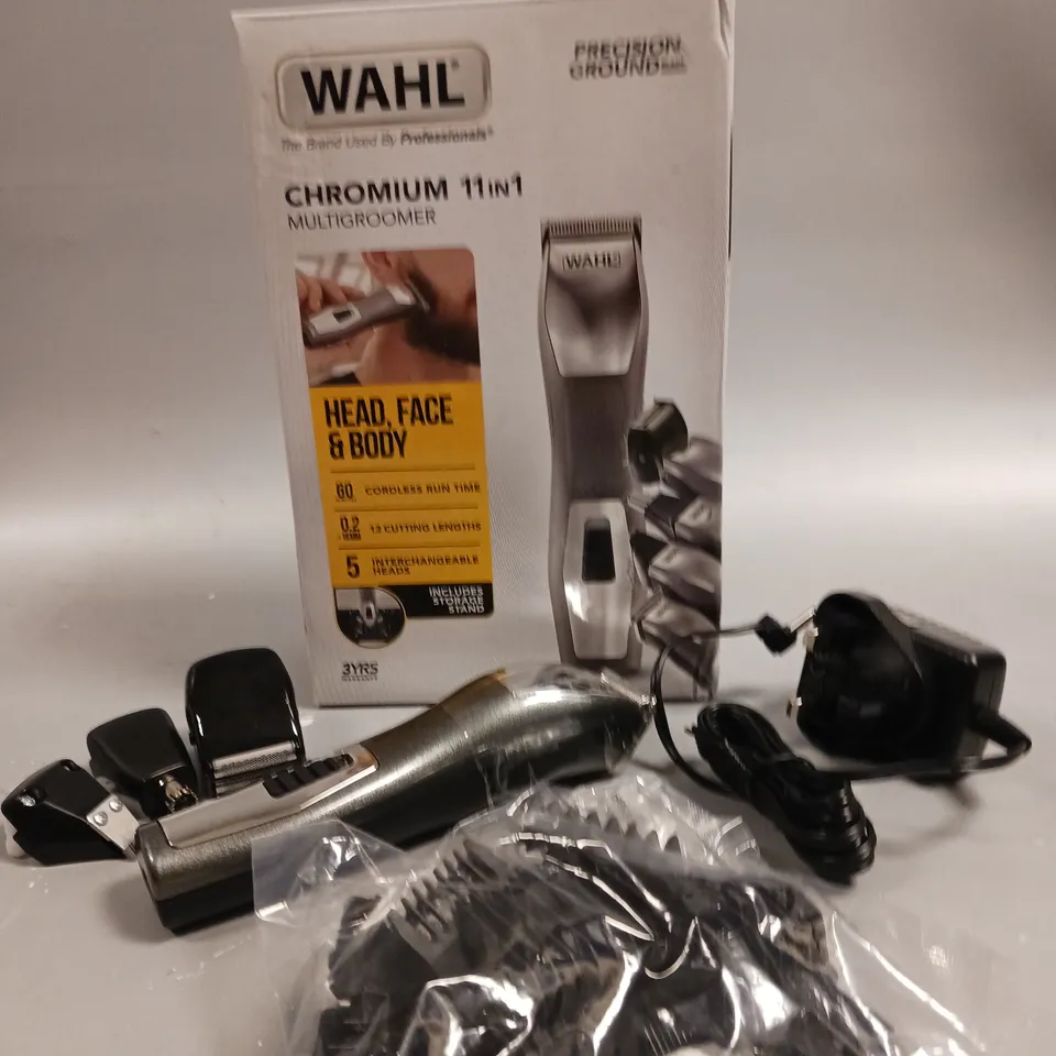 BOXED WAHL CHROMIUM 11-IN-1 MULTIGROOMER 