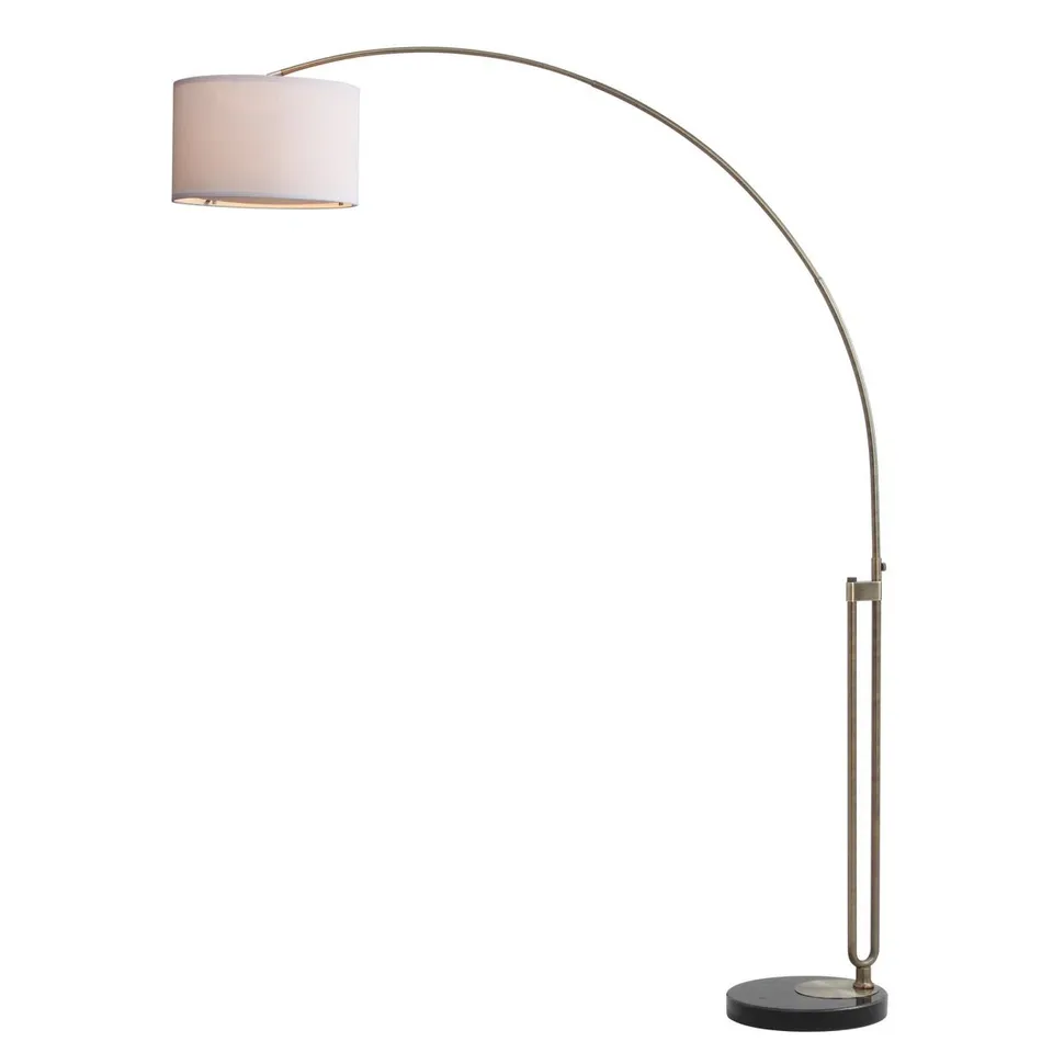 BOXED NANCY 213.36CM ARCHED FLOOR LAMP (1 BOX)