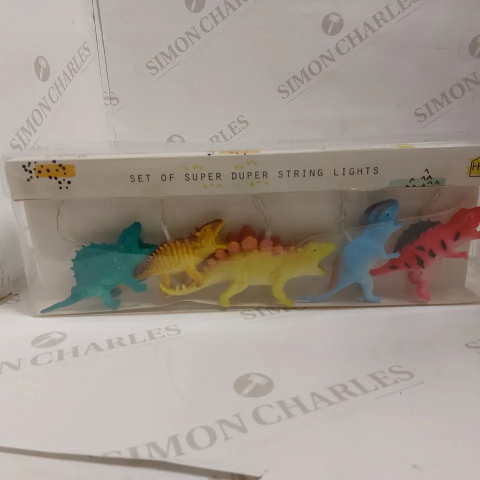 HOUSE OF DISASTER DINOSAUR STRING LIGHTS 