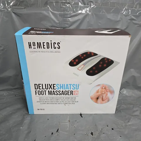 BOXED HOMEDICS DELUXE SHIATSU FULL FOOT MASSAGER WITH HEAT FM-TS9-EU