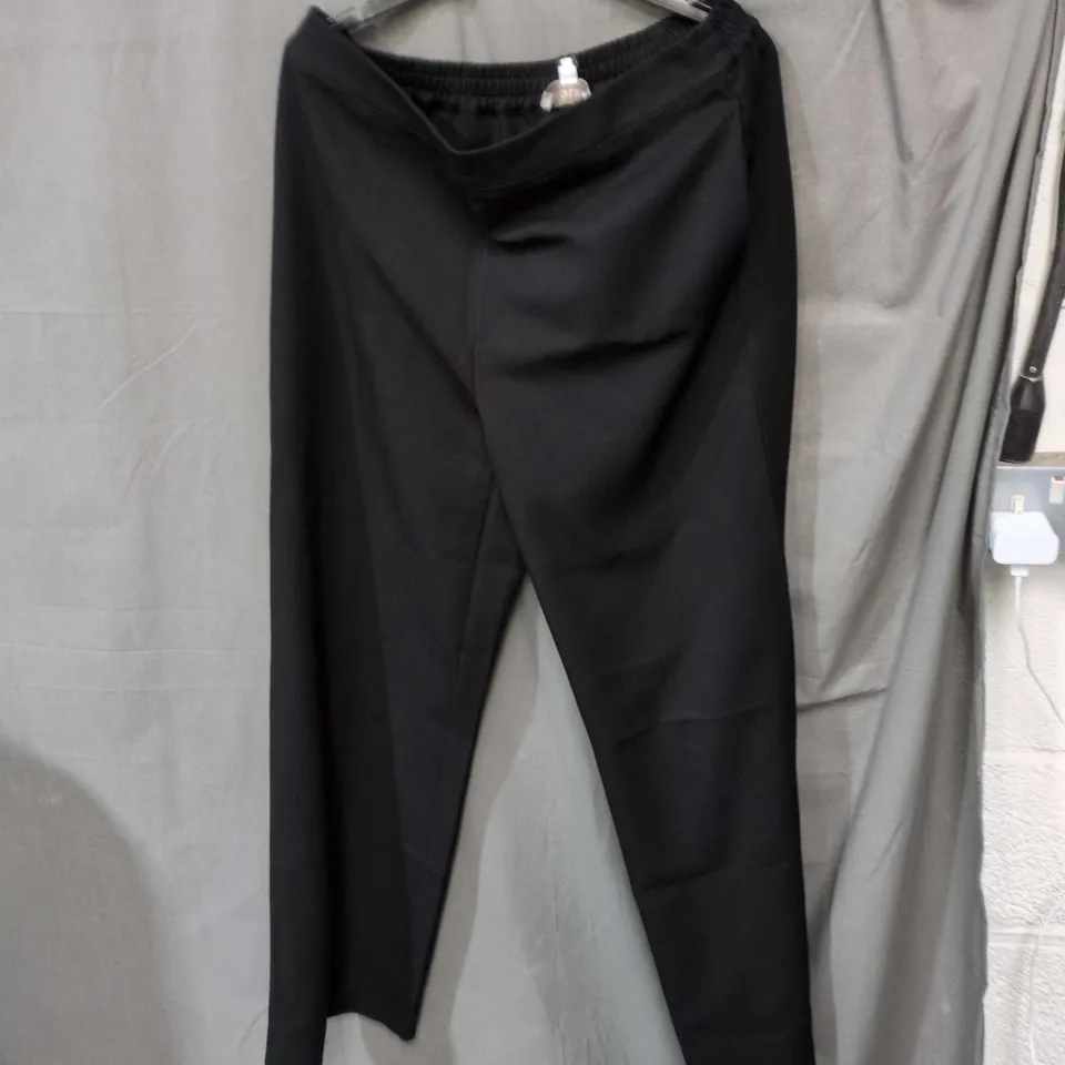 HOBBS LONDON BLACK WOMEN'S TROUSERS – UK 12