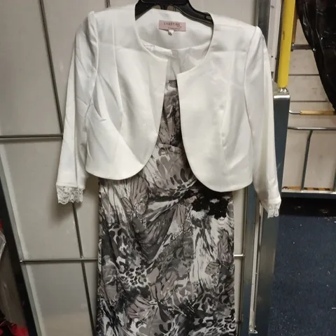 CABOTINE DONNA BY GEMA NICOLAS DRESS WITH JACKET SIZE EU 42