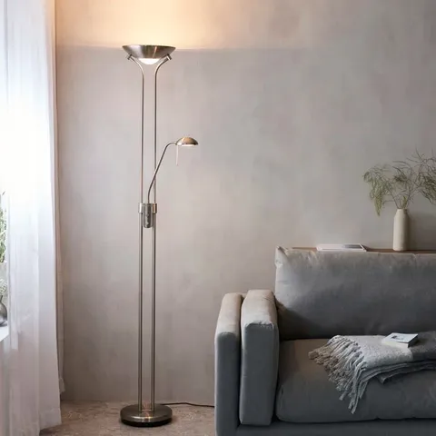 BOXED CHARLIE 180cm UPLIGHTER FLOOR LAMP (1 BOX)