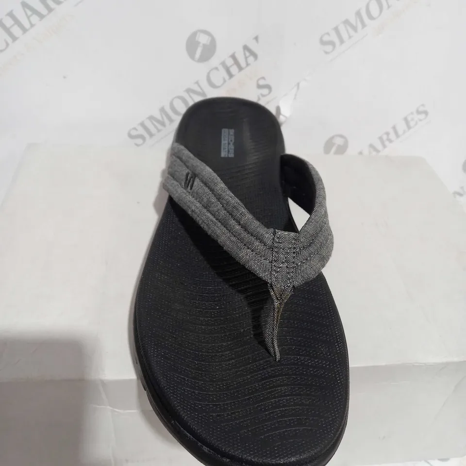 SKETCHERS ON THE GO SANDEL IN BLACK - UK SIZE 8