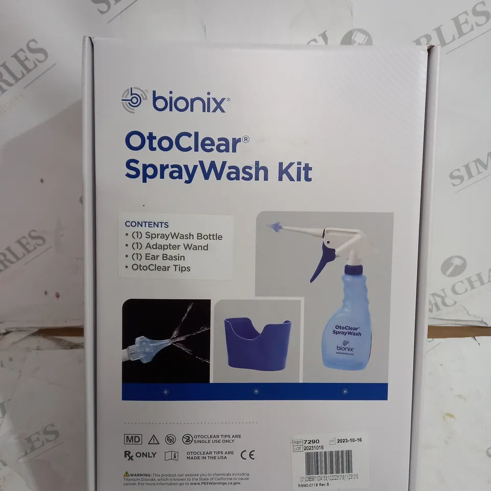 BIONIX OTOCLEAR SPRAYWASH KIT 