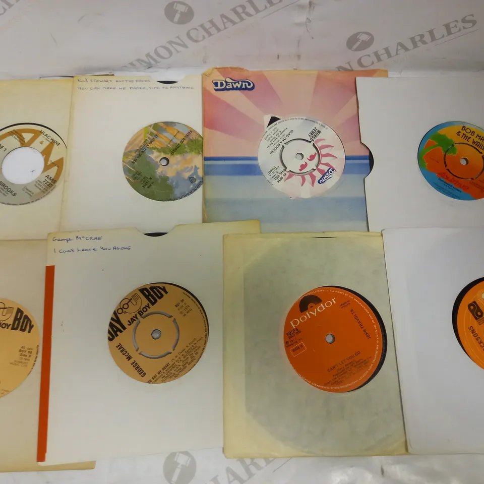 LOT OF APPROXIMATELY 20 VINYL SINGLES, TO INCLUDE CHER, CULTURE CLUB, PEPSI & SHIRLIE, ETC
