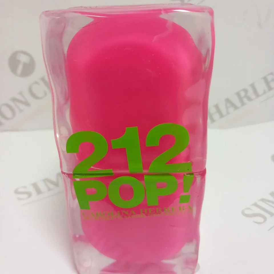 BOXED AND SEALED 212 POP! CARLINA HERRERA EAU DE TOILETTE 60ML