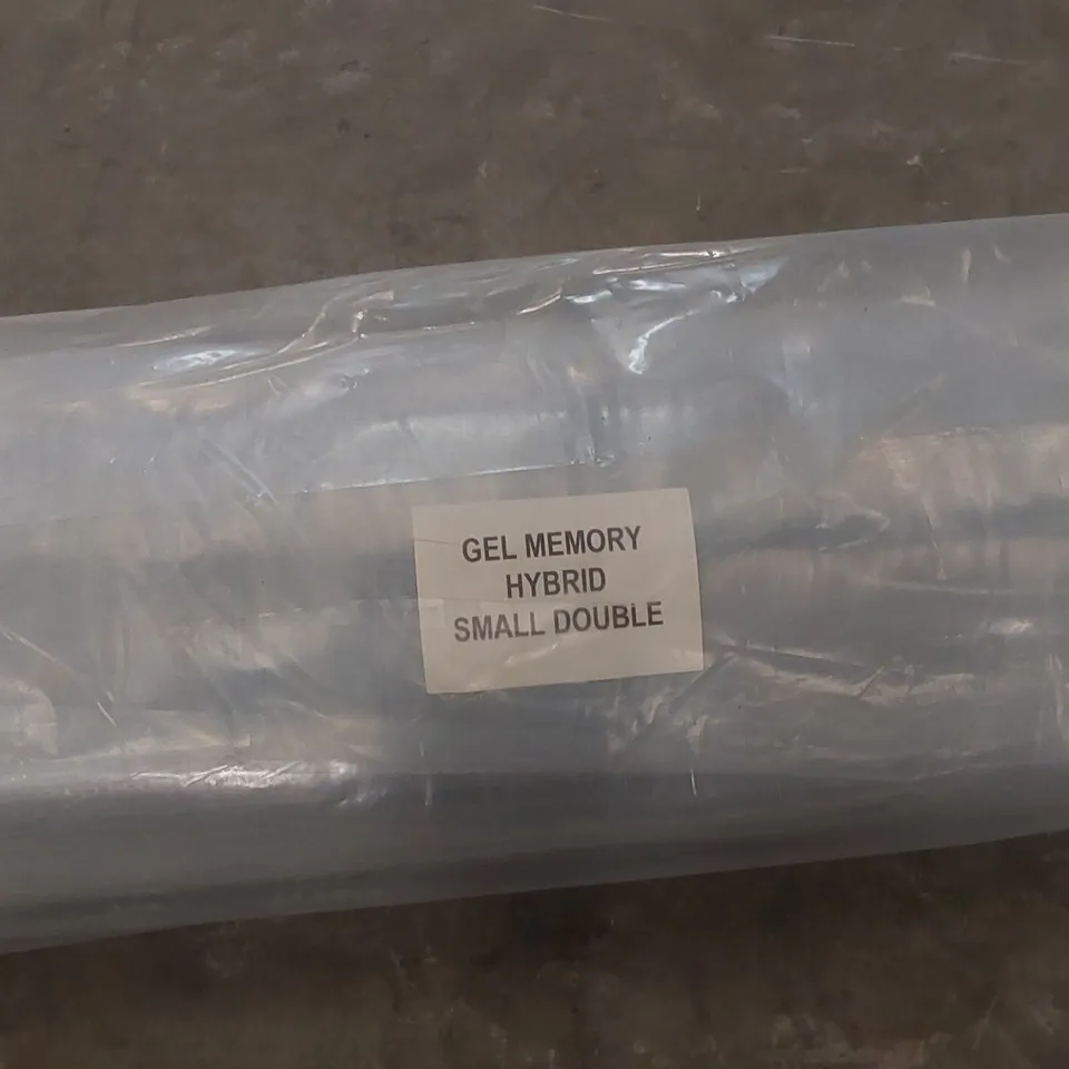 BRAND NEW BAGGED AND ROLLED GEL MEMORY HYBRID MATTRESS - 4FT SMALL DOUBLE