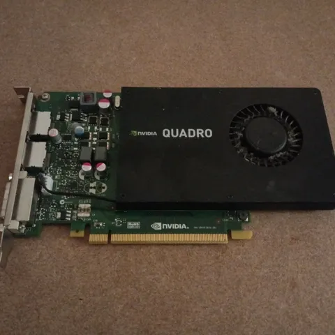NVIDIA QUADRO PCIE GRAPHICS CARD β SINGLE GPU, ACTIVE COOLING