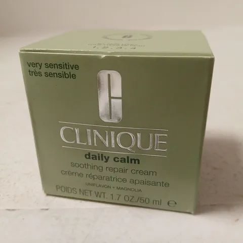 BOXED CLINIQUE DAILY CALM SOOTHING REPAIR FACE CREAM 50ML