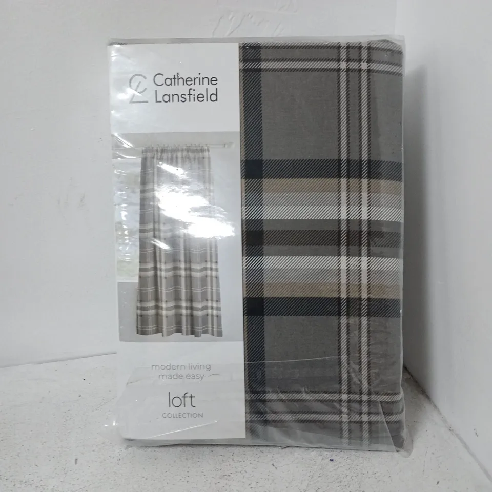 CATHERINE LANSFIELD PAIR OF CURTAINS 66X72"