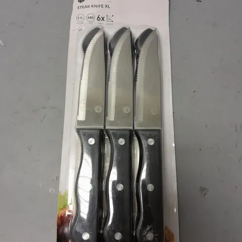 6 BOXED HENDI STEAK KNIFE XLS