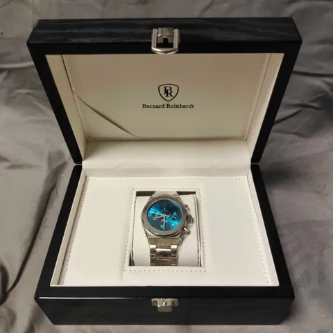 MENS BERNARD REINHARDT CHRONOGRAPH WATCH – 316S STAINLESS STEEL CASE & STRAP