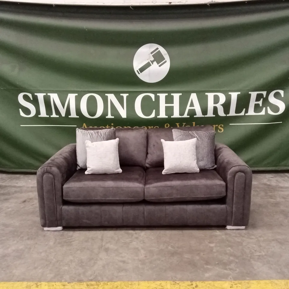 AMARA 2 SEATER SOFA - CHARCOAL RRP £1199