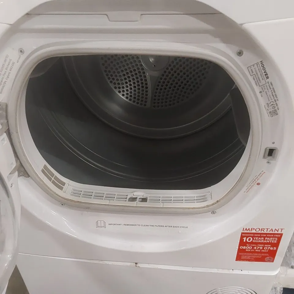 HOOVER HLEC10DG-80 H-DRY 300 LITE 10KG TUMBLE DRYER - WHITE