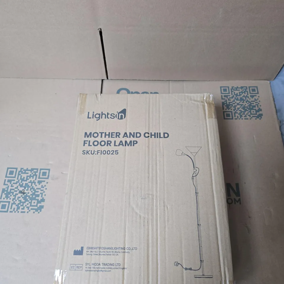 LIGHTSIN MOTHER AND CHILD FLOOR LAMP – BOXED