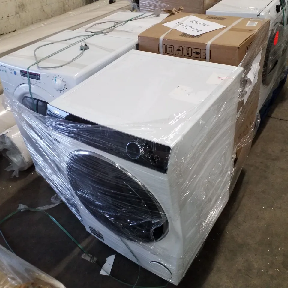 PALLET OF APPROXIMATELY 4 UNPROCESSED RAW RETURN WHITE GOODS TO INCLUDE;