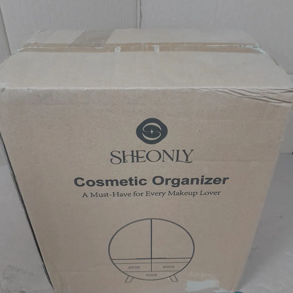 BOXED SHEONLY COSMETIC ORGANISER IN PINK