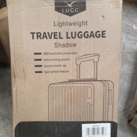 BOXED LUGG LIGHTWEIGHT TRAVEL LUGGAGE - SHADOW 