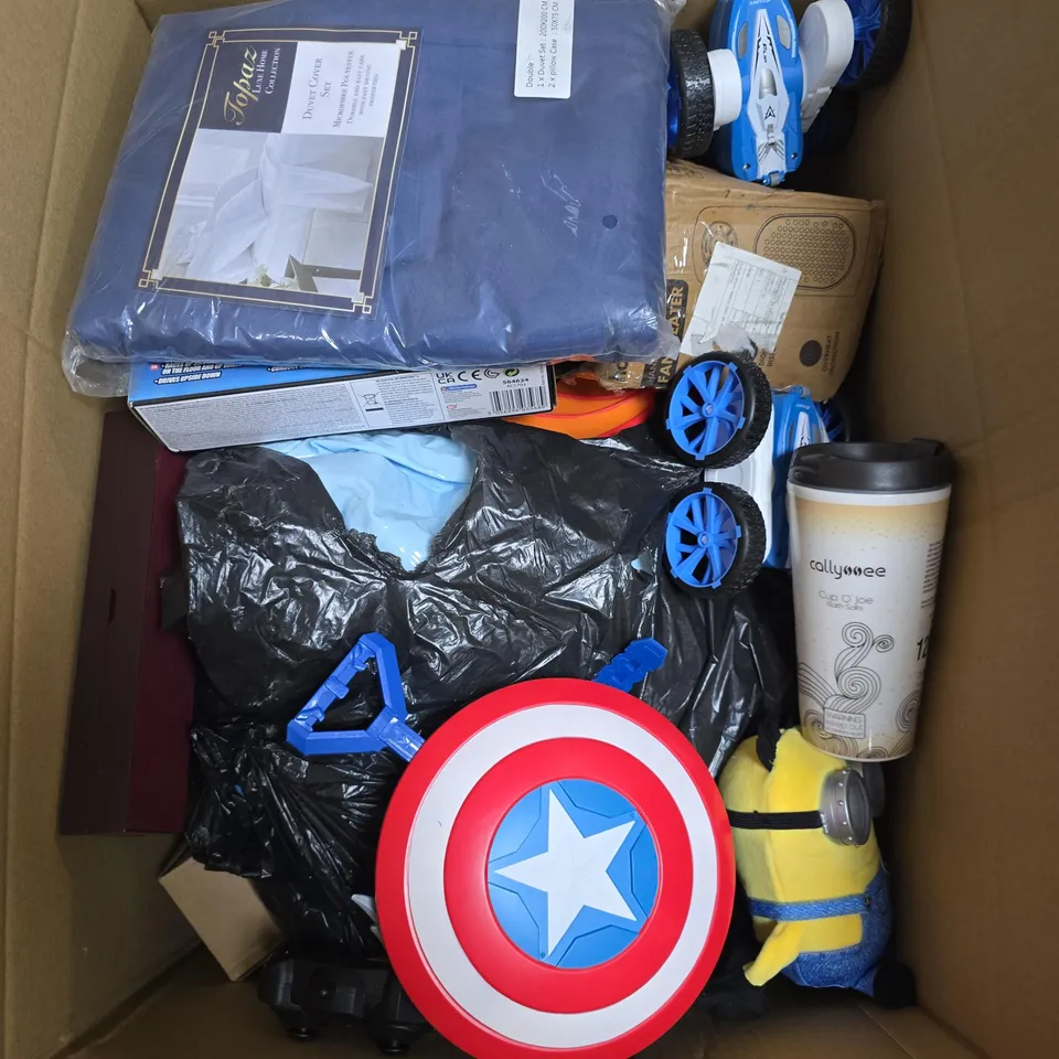 LARGE BOX OF APPROX 10 ASSORTED ITEMS