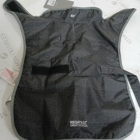REGATTA ARIO DOG COAT - LEAD GREY - SIZE MEDIUM
