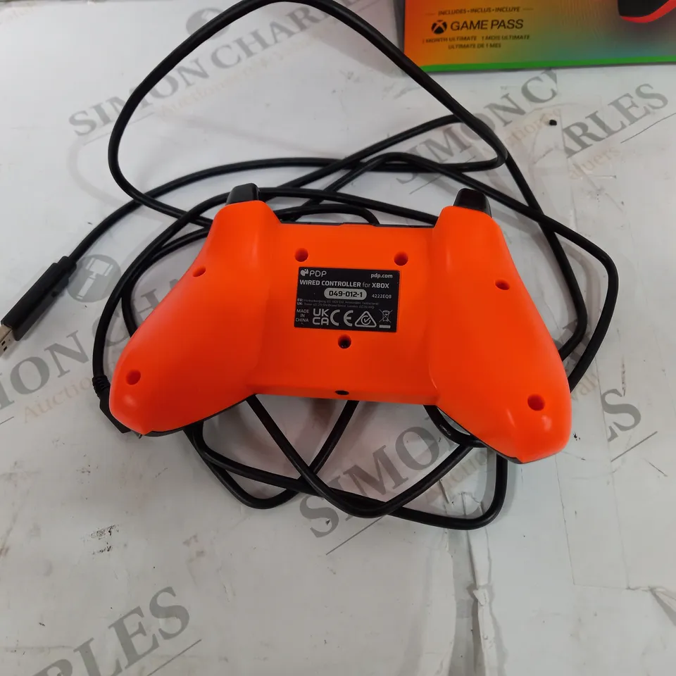 BOXED PDP ATOMIC CARBON XBOX CONTROLLER