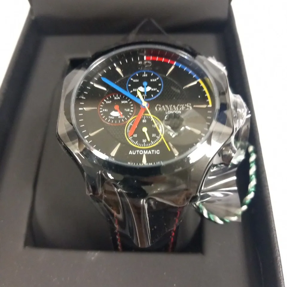 GAMAGES OF LONDON LIMITED EDITION HAND ASSEMBLED GRANDEUR AUTOMATIC BLACK