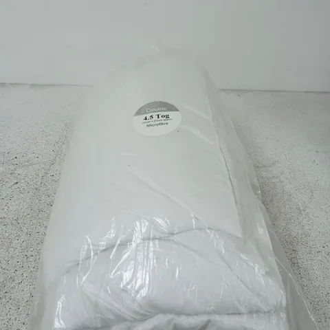DUVET β DOUBLE 4.5 TOG MICROFIBRE, 200X200CM (PACKAGED)