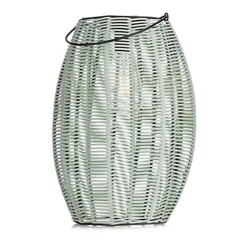 GARDEN STORIES SORBET OUTDOOR COLLECTION MINT 34CM SOLAR GARDEN LIGHT
