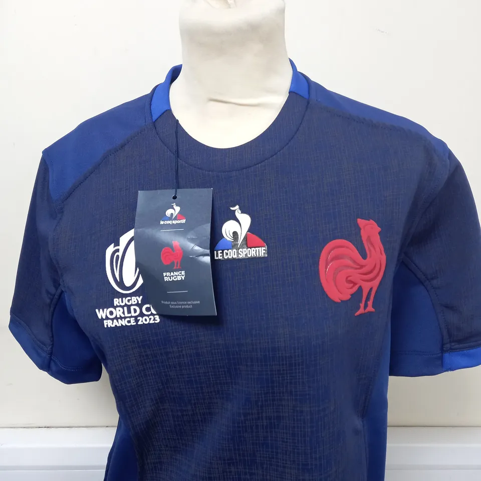 FRANCE RUGBY WORLD CUP JERSEY SIZE M