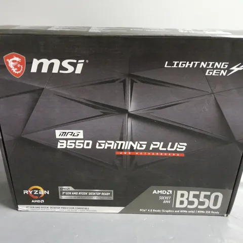 BOXED MSI MAG B550 GAMING PLUS AMD SOCKET AM4 