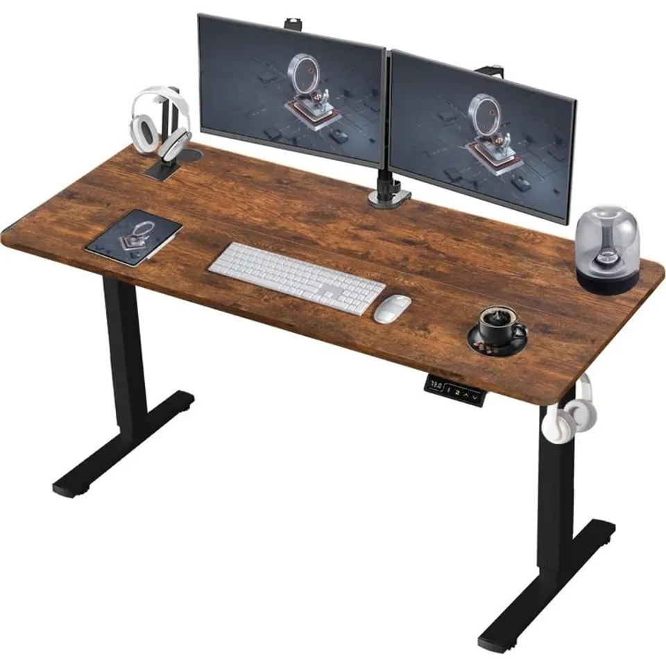 BOXED MALLUS 110×60CM ELECTRIC HEIGHT ADJUSTABLE DESK