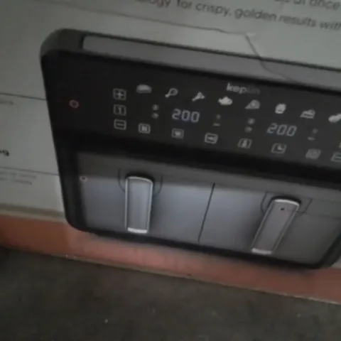 BOXED KEPLIN 9 LITRE DUAL DRAWER AIRFRYER