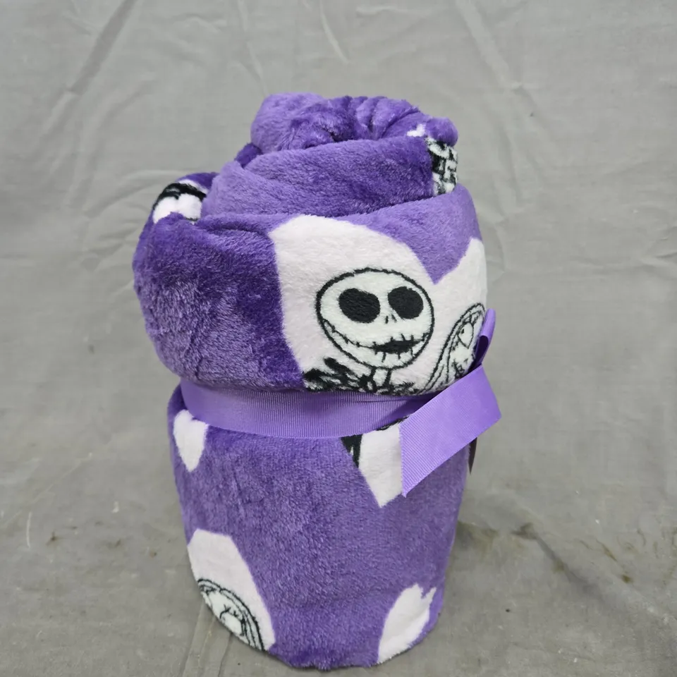 A NIGHTMARE BEFORE CHRISTMAS THROW