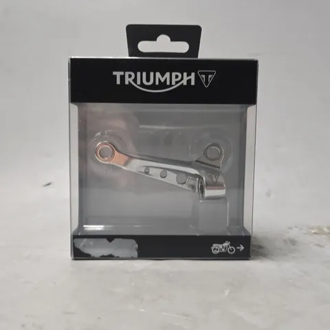 TRIUMPH CLUTCH CABLE GUIDE CLEAR ANODISED