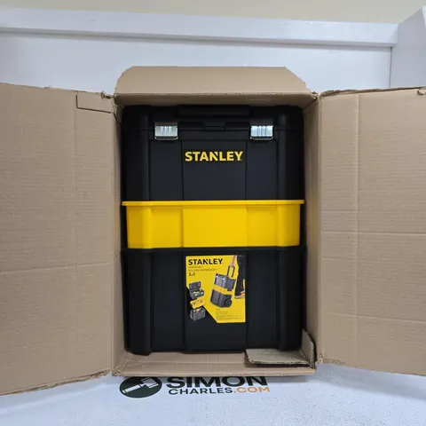 STANLEY ESSENTIAL ROLLING WORKSHOP 3 IN 1 BOXED
