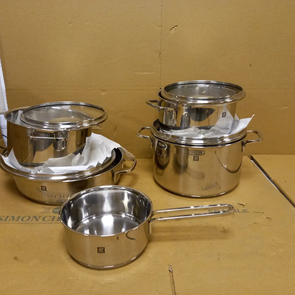 ZWILLING QUADRO – 5 PIECE COOKWARE SET