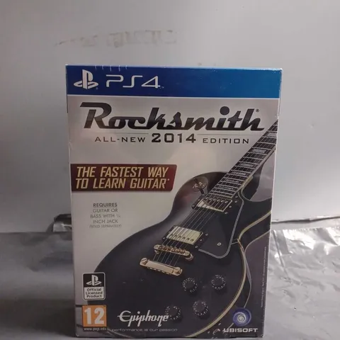 SEALED PS4 ROCKSMITH 2014 EDITION WITH REAL TONE CABLE 