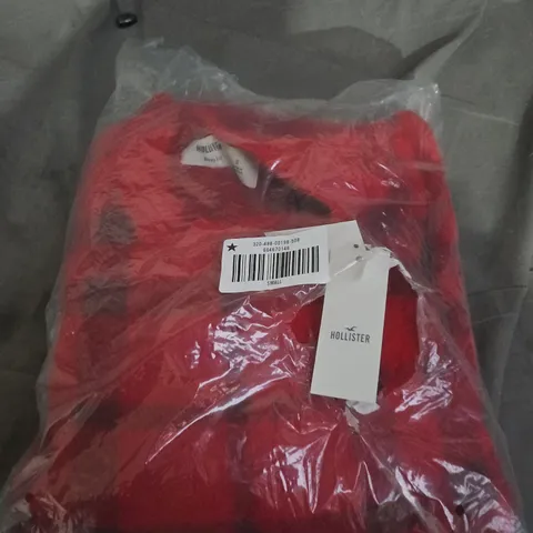 HOLLISTER RED JUMPER – SMALL 