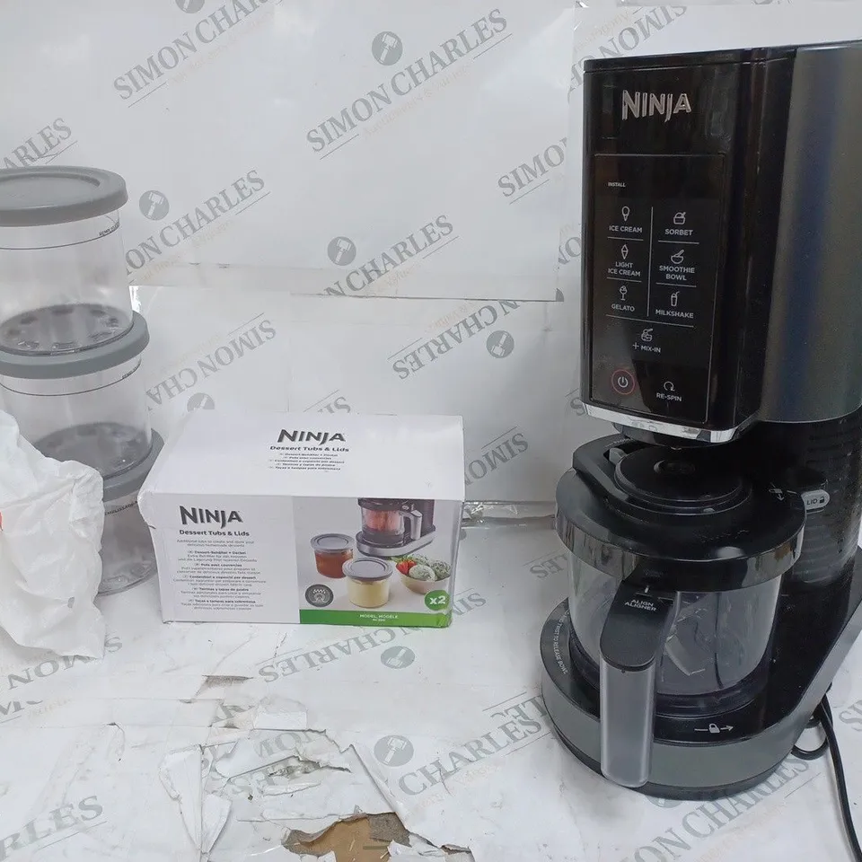 BOXED NINJA CREAMI ICE CREAM & DESSERT MAKER RRP £199