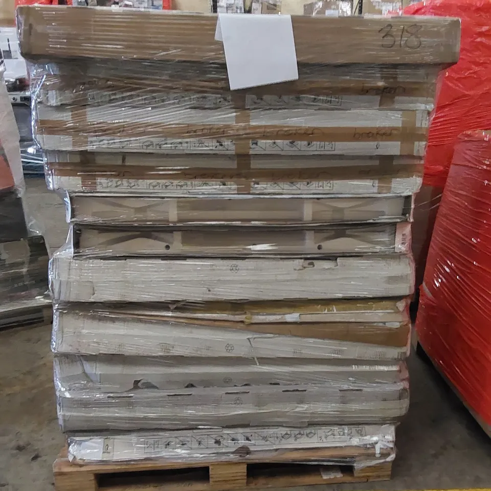 PALLET OF APPROX 11 X ASSORTED TVS. BRANDS, CONDITIONS AND SIZES MAY VARY