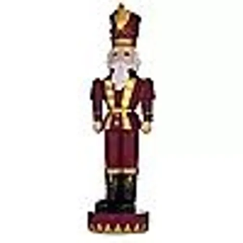FESTIVE 80CM PRE LIT NUTCRACKER