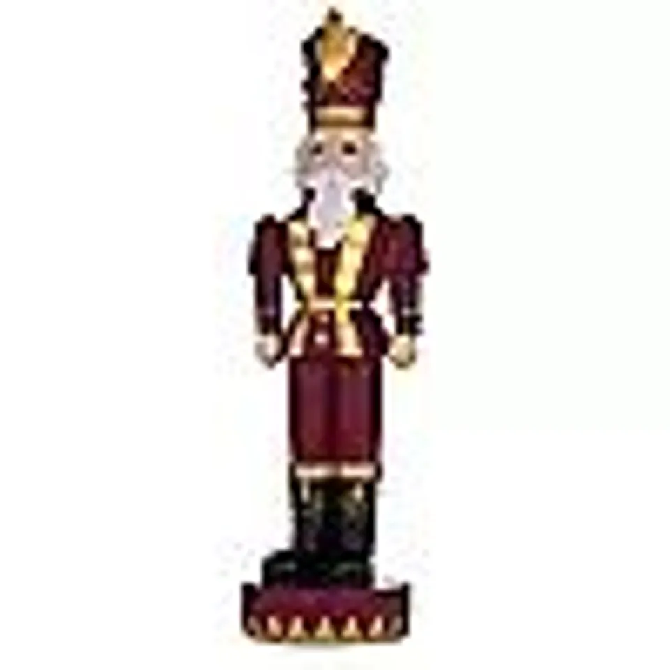FESTIVE 80CM PRE LIT NUTCRACKER