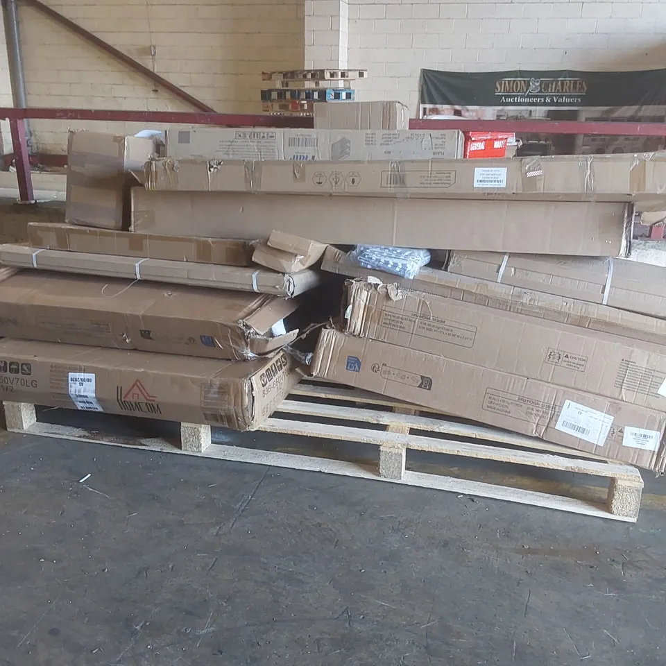 PALLET CONTAINING A VERY LARGE QUANTITY OF ASSORTED FURNITURE PARTS
