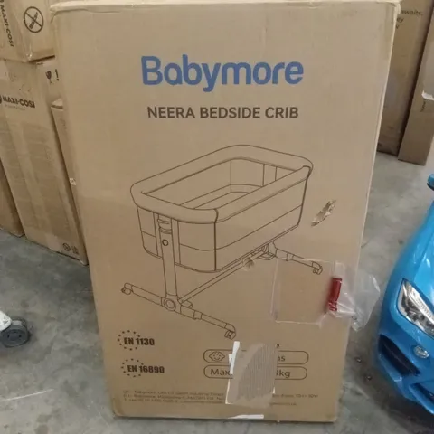 BOXED BABYMORE NEERA BEDSIDE CRIB