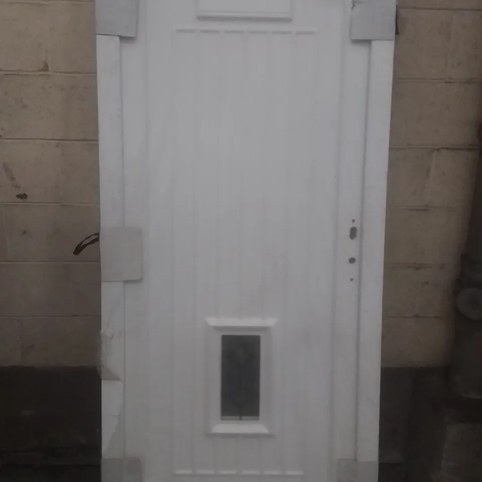 GEOM PVCU COTTAGE GLAZED FRONT DOOR RH OPENING