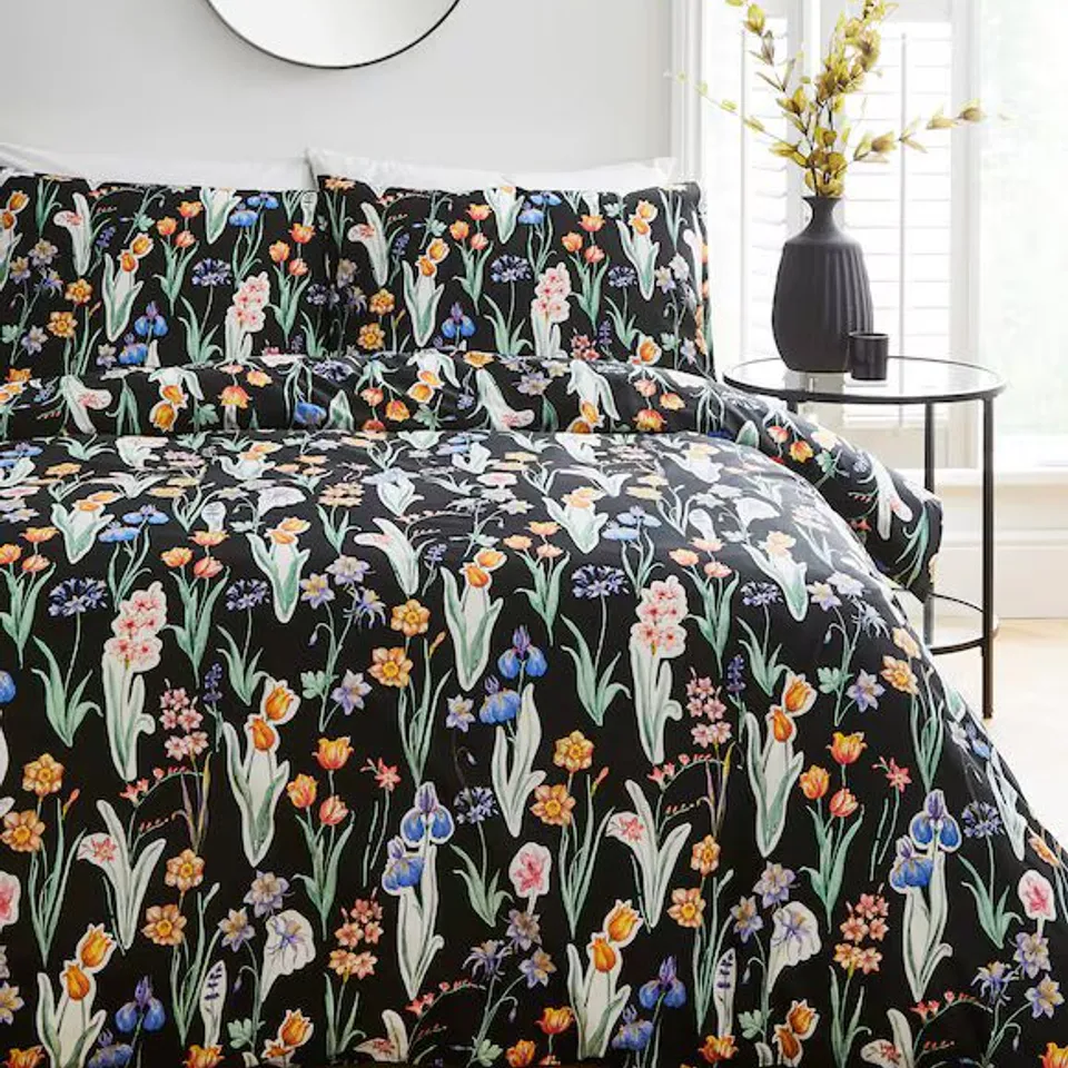 SPRING FLORALS DUVET COVER SET