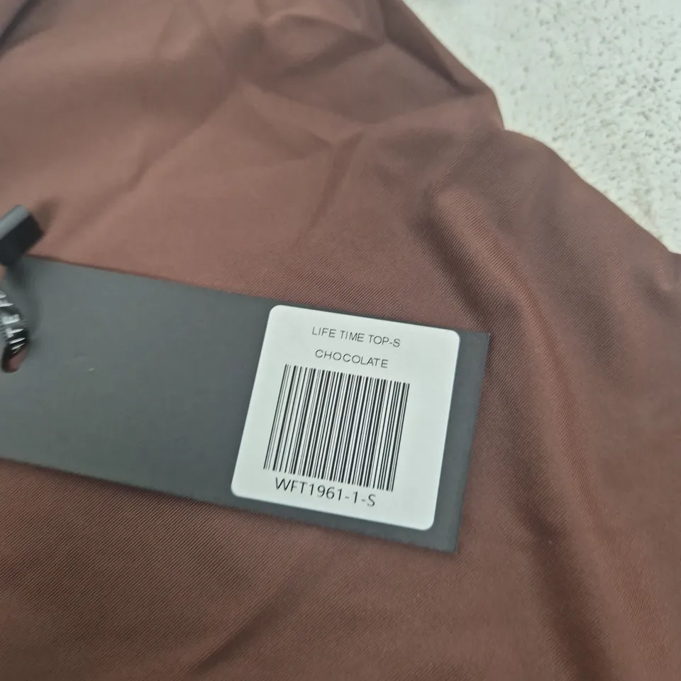 WHITE FOX LIFE TIME TOP-S CHOCOLATE BROWN, SIZE S