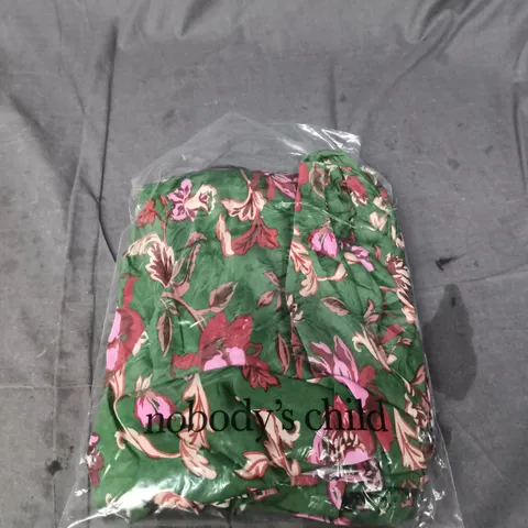 NOBODY'S CHILD LAYLA MIDI DRESS – SAVANNA SARASA PRINT, UK 10